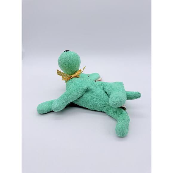 Ty Beanie Babies Diddley Green Dog Plush Stuffed Animal Toy 6" 2001 - Picture 5 of 8